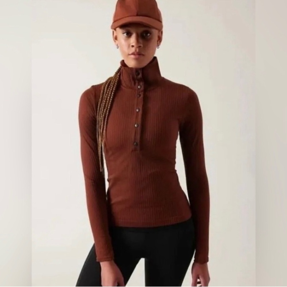 Athleta Flurry Seamless Henley